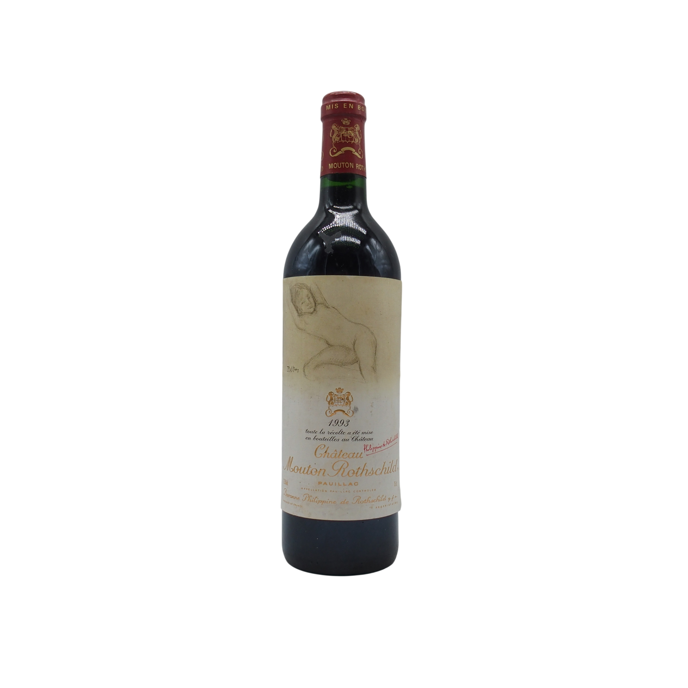 bordeaux-pauillac-chateau-mouton-rothschild-1993-infinities-wines Château Mouton Rothschild 1993
