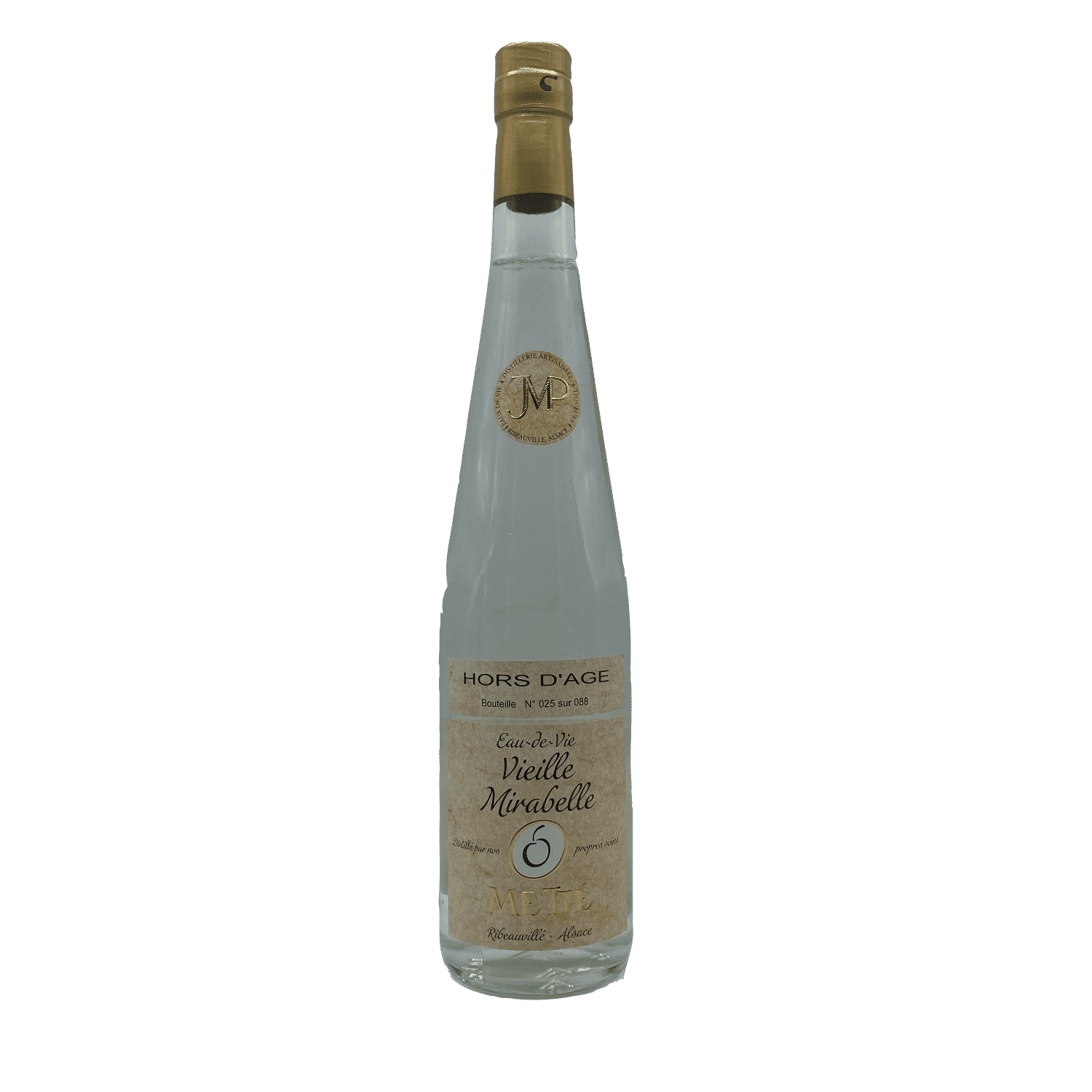 Eau-de-Vie de Vieille Mirabelle Hors d'Age - Digestif - Distillerie Metté