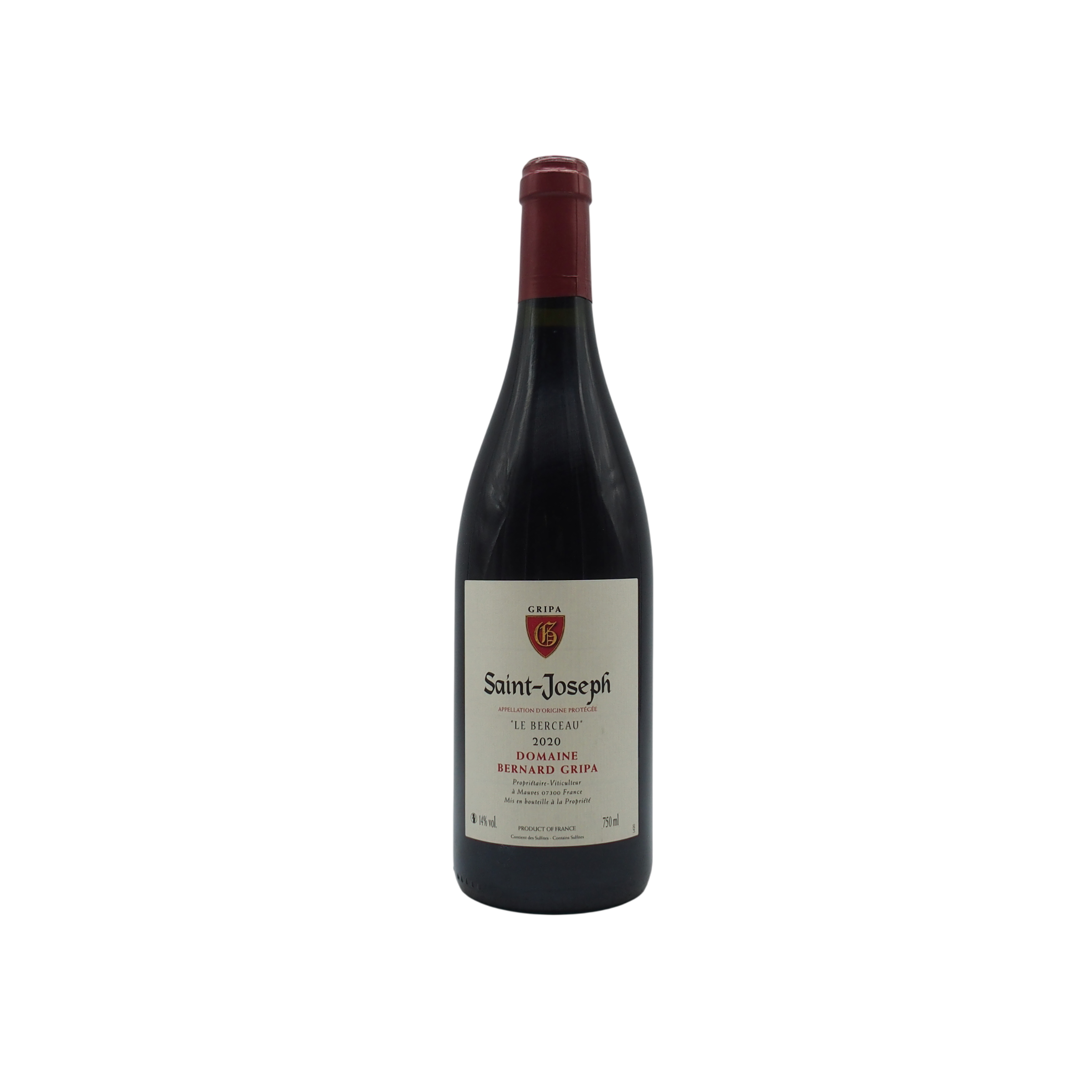 vallee-du-rhone-saint-joseph-rouge-le-berceau-2020-domaine-bernard-gripa-infinities-wines Domaine Gripa Saint-Joseph Rouge « Le Berceau » 2020