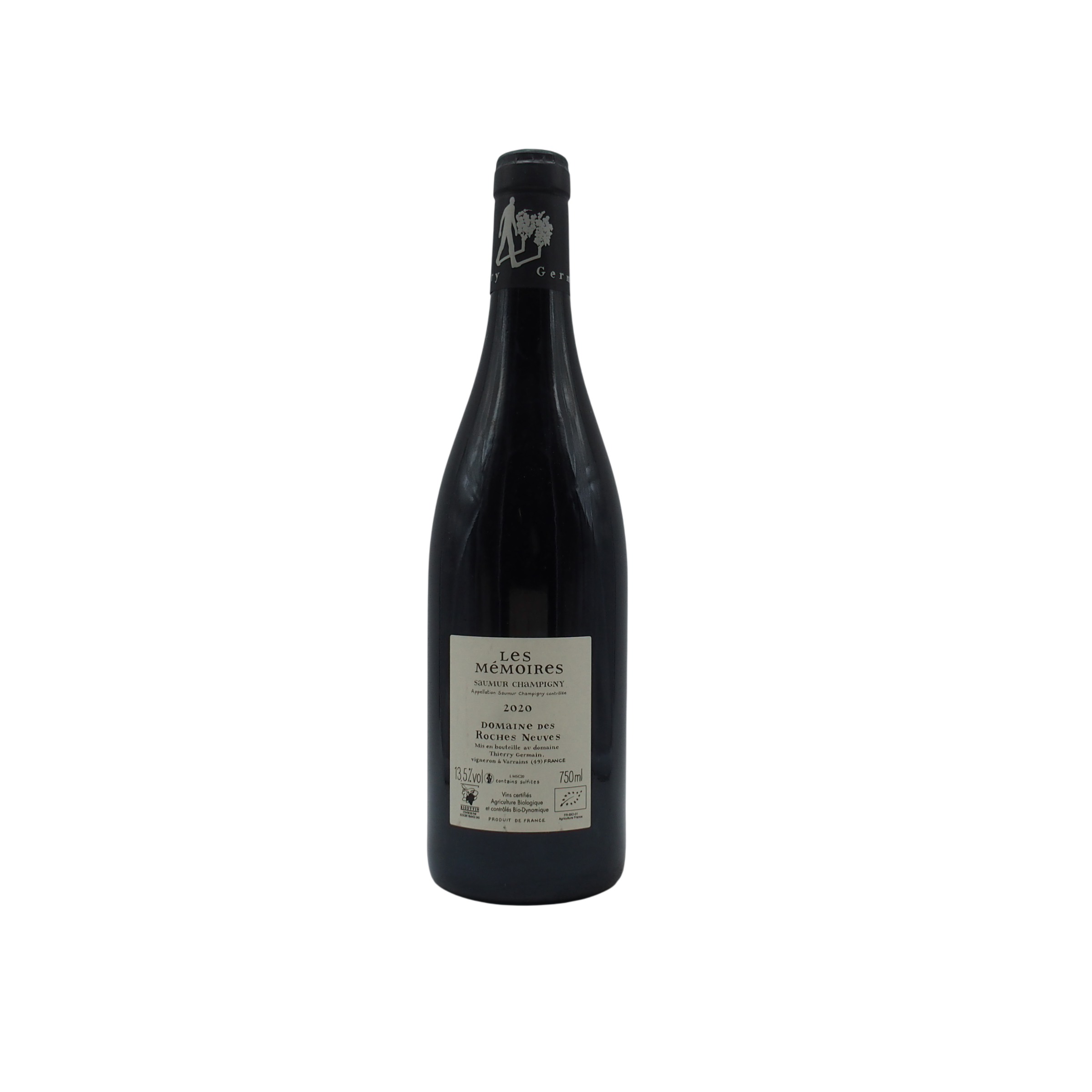 vallee-de-la-loire-saumur-champigny-les-memoires-2020-thierry-germain-verso-infinities-wines Saumur Champigny « Les Mémoires » Roches Neuves