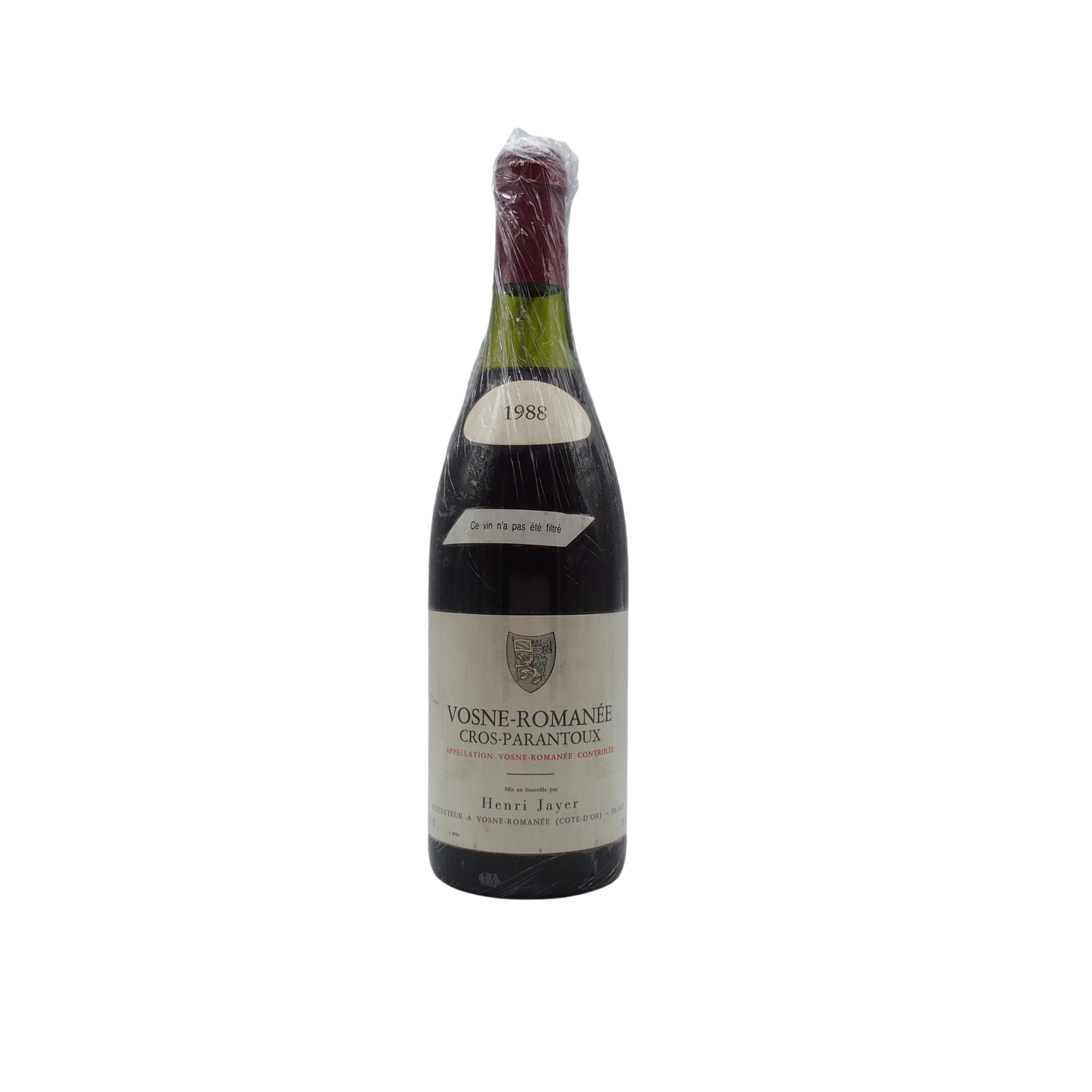 bourgogne-vosne-romanee-1er-cru-cros-parantoux-1988-henri-jayer-1-infinities-wines Vosne-Romanée 1er Cru « Cros Parantoux » 1988 Henri Jayer