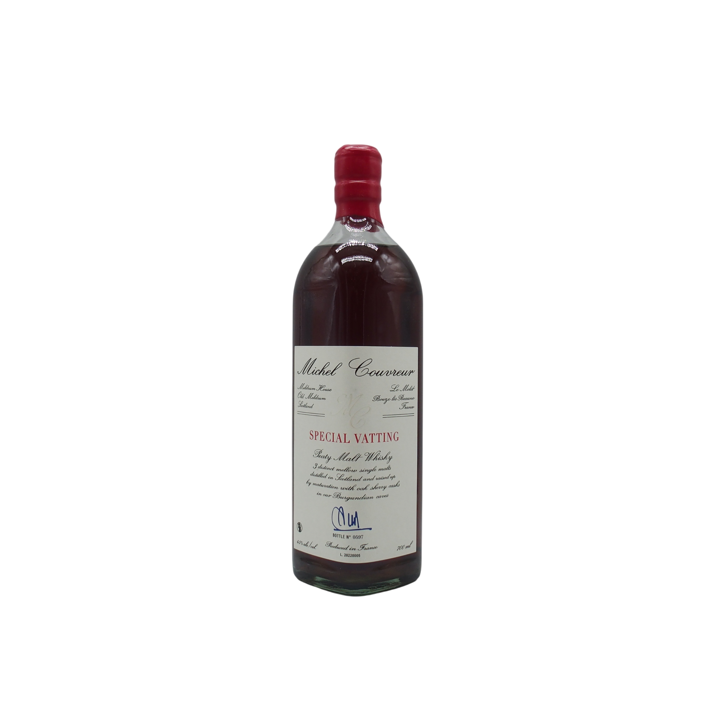 whisky-special-vatting-michel-couvreur-infinities-wines Special Vatting Malt Whisky Michel Couvreur