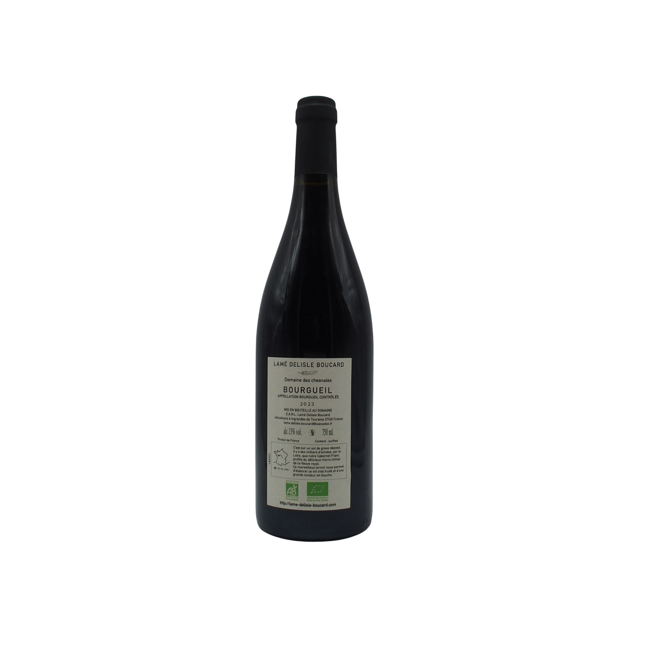 vallee-de-la-loire-bourgeuil-cuvee-dechainee-2023-lame-delisle-boucard-verso-infinities-wines Bourgueil « Cuvée Déchainée » 2023