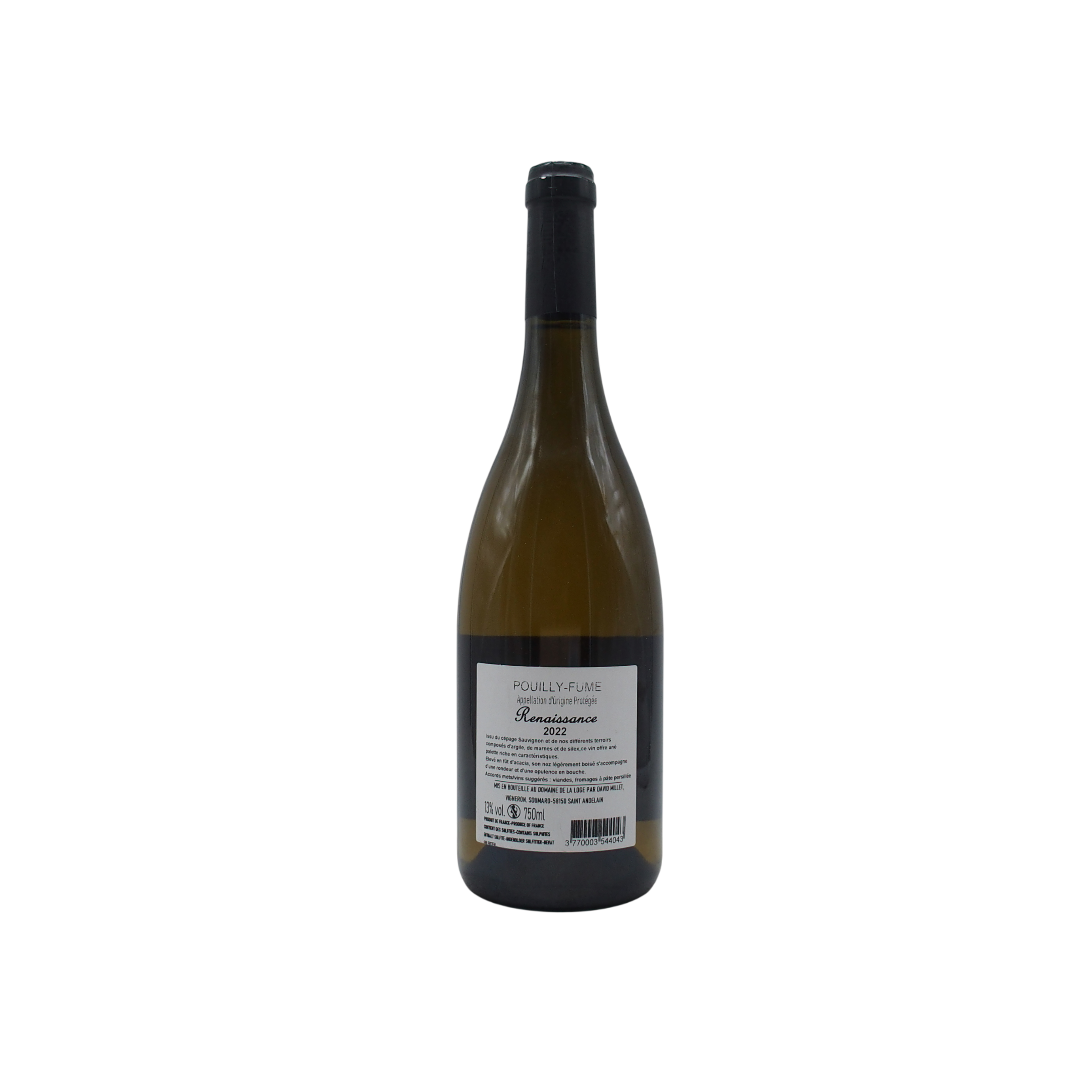 vallee-de-la-loire-pouilly-fume-renaissance-2022-domaine-de-la-loge-verso-infinities-wines Pouilly-Fumé Renaissance 2022