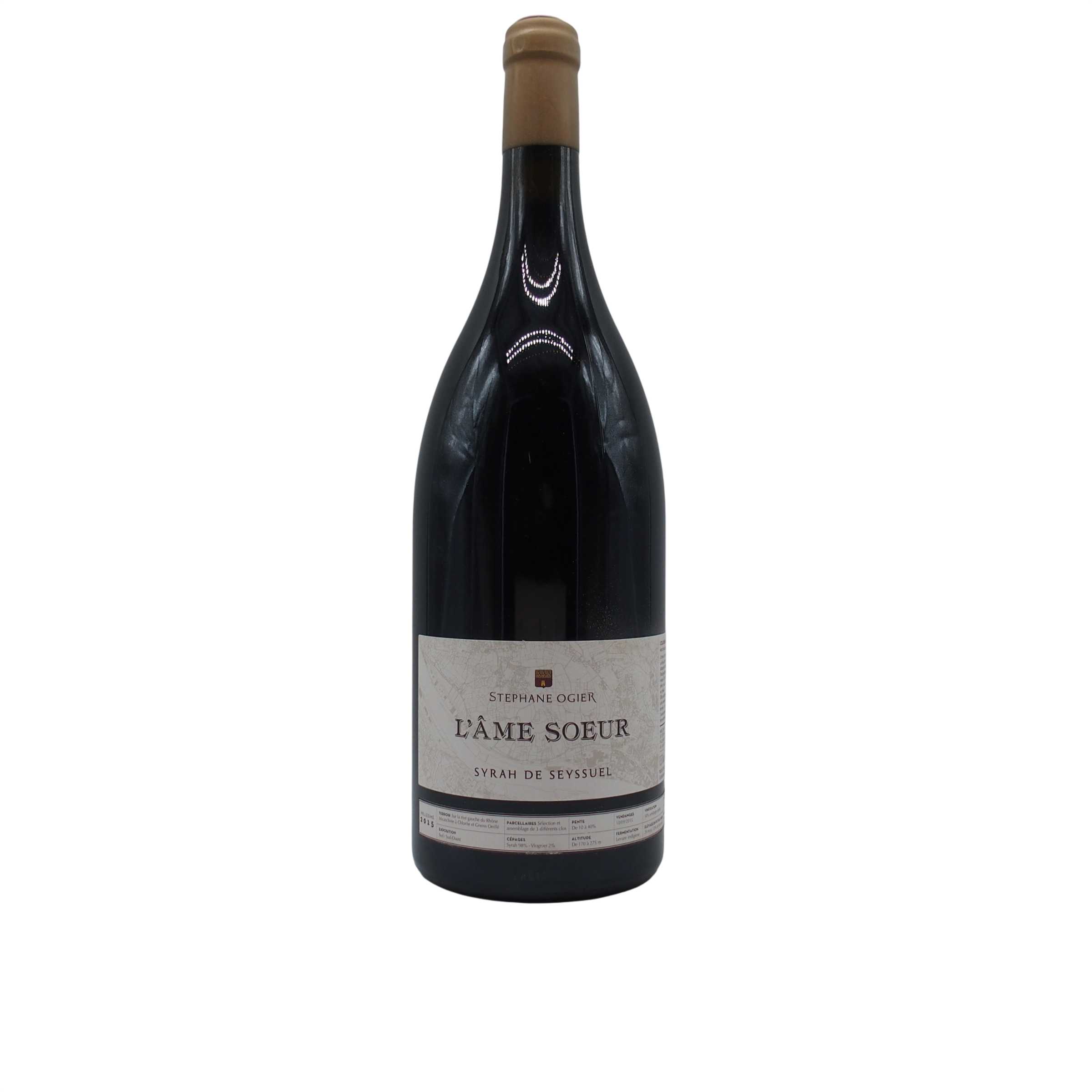 vallee-du-rhone-magnum-syrah-de-seyssuel-lame-soeur-2015-stephane-ogier-infinities-wines Magnum Collines Rhodaniennes « L'Ame Soeur » Syrah de Seyssuel 2015