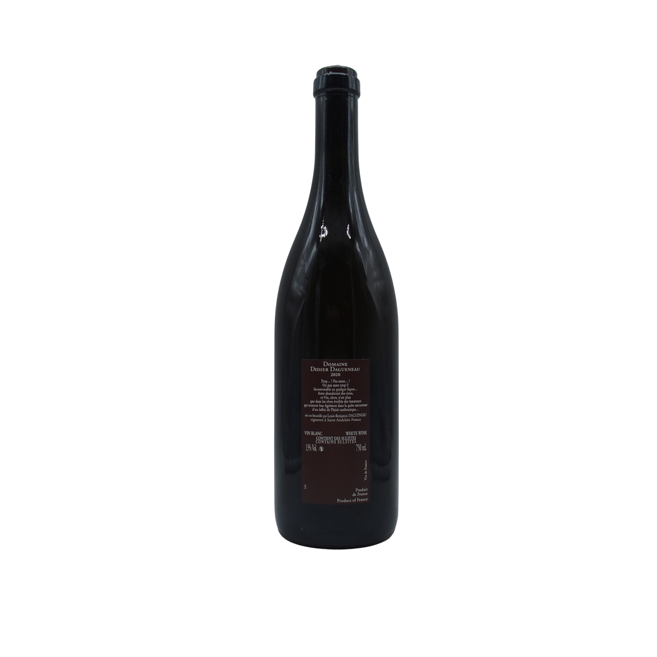 vallee-de-la-loire-pouilly-fume-pur-sang-2020-verso-dagueneau-infinities-wines Vin de France « Pur Sang » 2020 Domaine Dagueneau