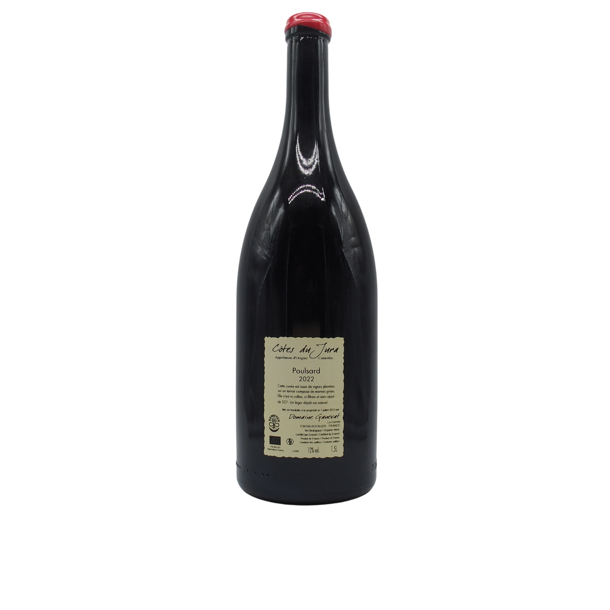 Jura-magnum-cote-du-jura-poulsard-les-chalasses-vieilles-vignes-2022-domaine-ganevat-verso-infinities-wines Magnum Côtes du Jura Poulsard « Chalasses » 2022 Domaine Ganevat