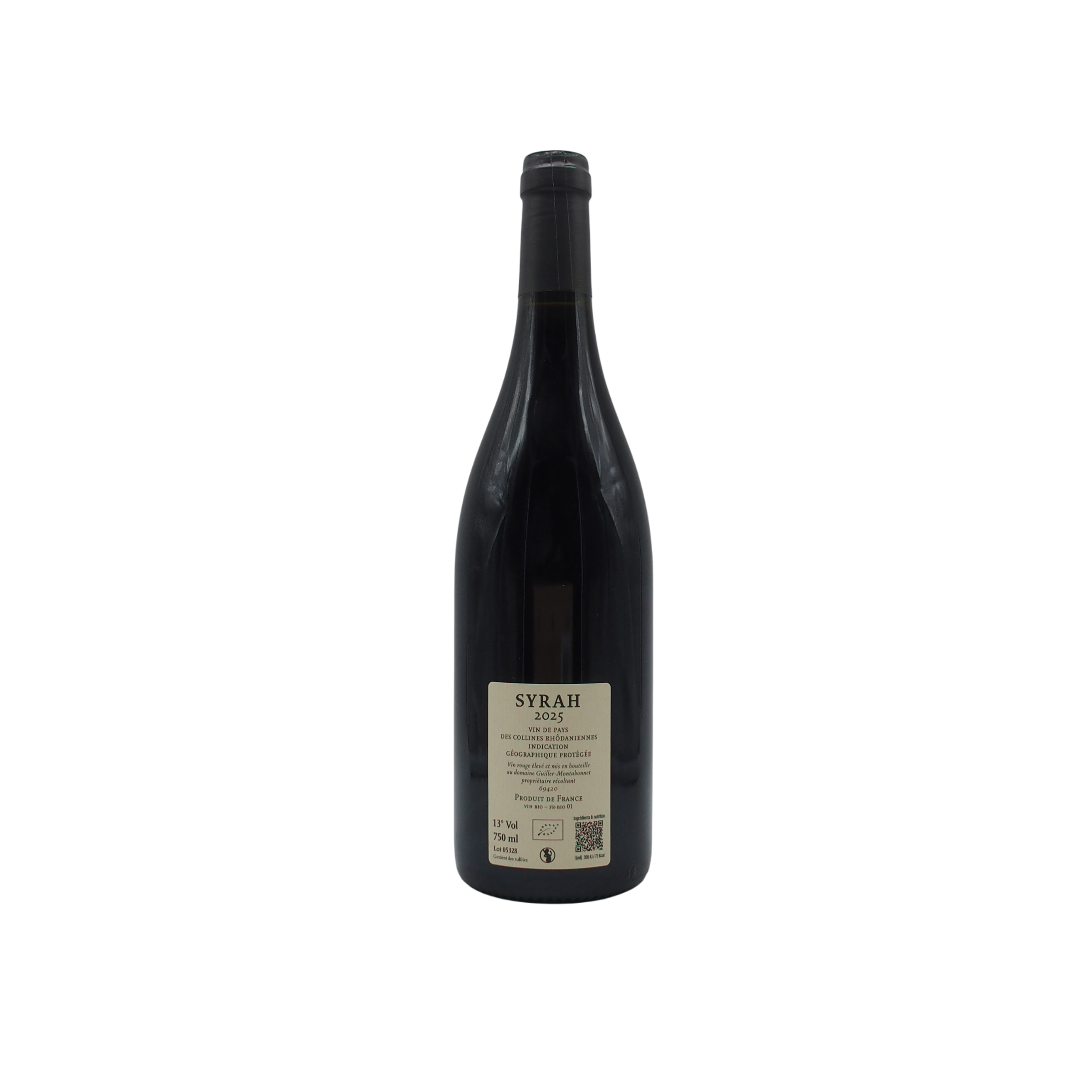 vallee-du-rhone-igp-colline-rhodaniennes-syrah-2025-clos-de-la-bonette-verso-infinities-wines Clos de la Bonnette Syrah « Vieilles Vignes » 2025